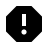 an icon of an exclamation symbol
